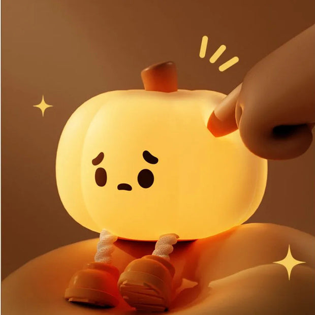Halloween Pumpkin Night Light By Farier