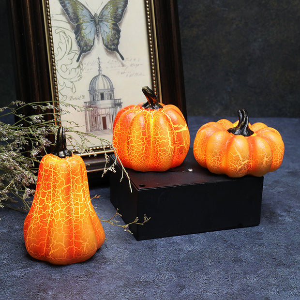 Pumpkin LED Candle By Farier