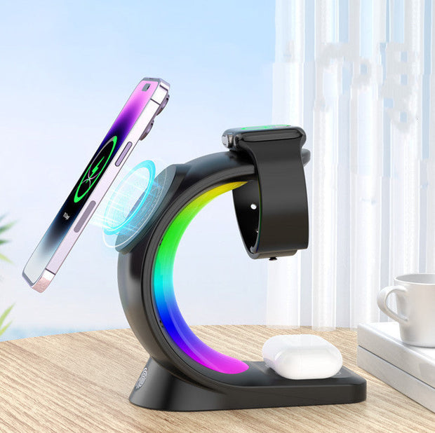4 In 1 Magnetic Wireless Charger By Farier
