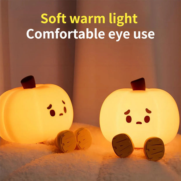 Halloween Pumpkin Night Light By Farier