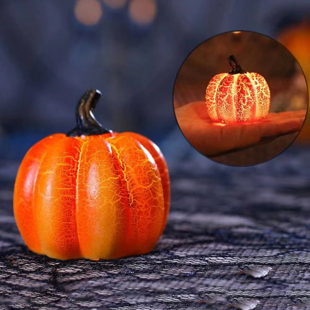 Pumpkin LED Candle By Farier